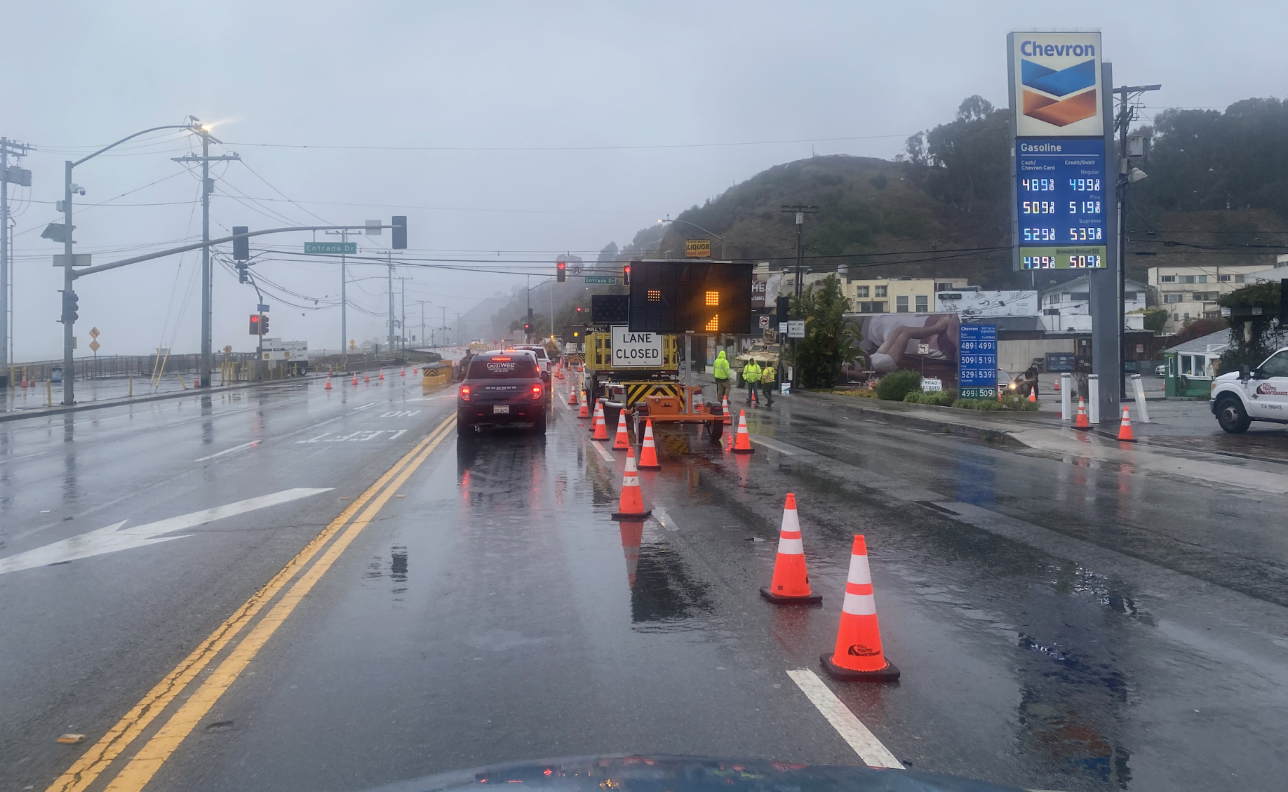 Malibu coast under high surf advisory as coastal flood warning ...
