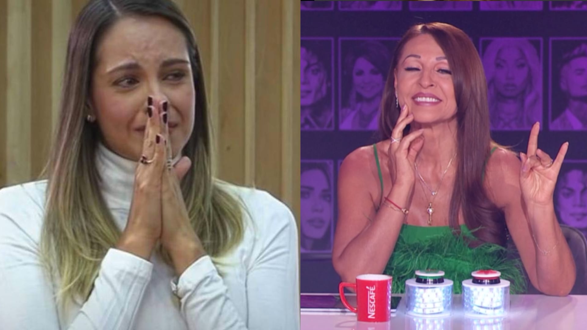 Laura Acuña đã bật khóc khi nghe những lời chân thành của Amparo Grisales trong bài hát 'Yo me llamo'