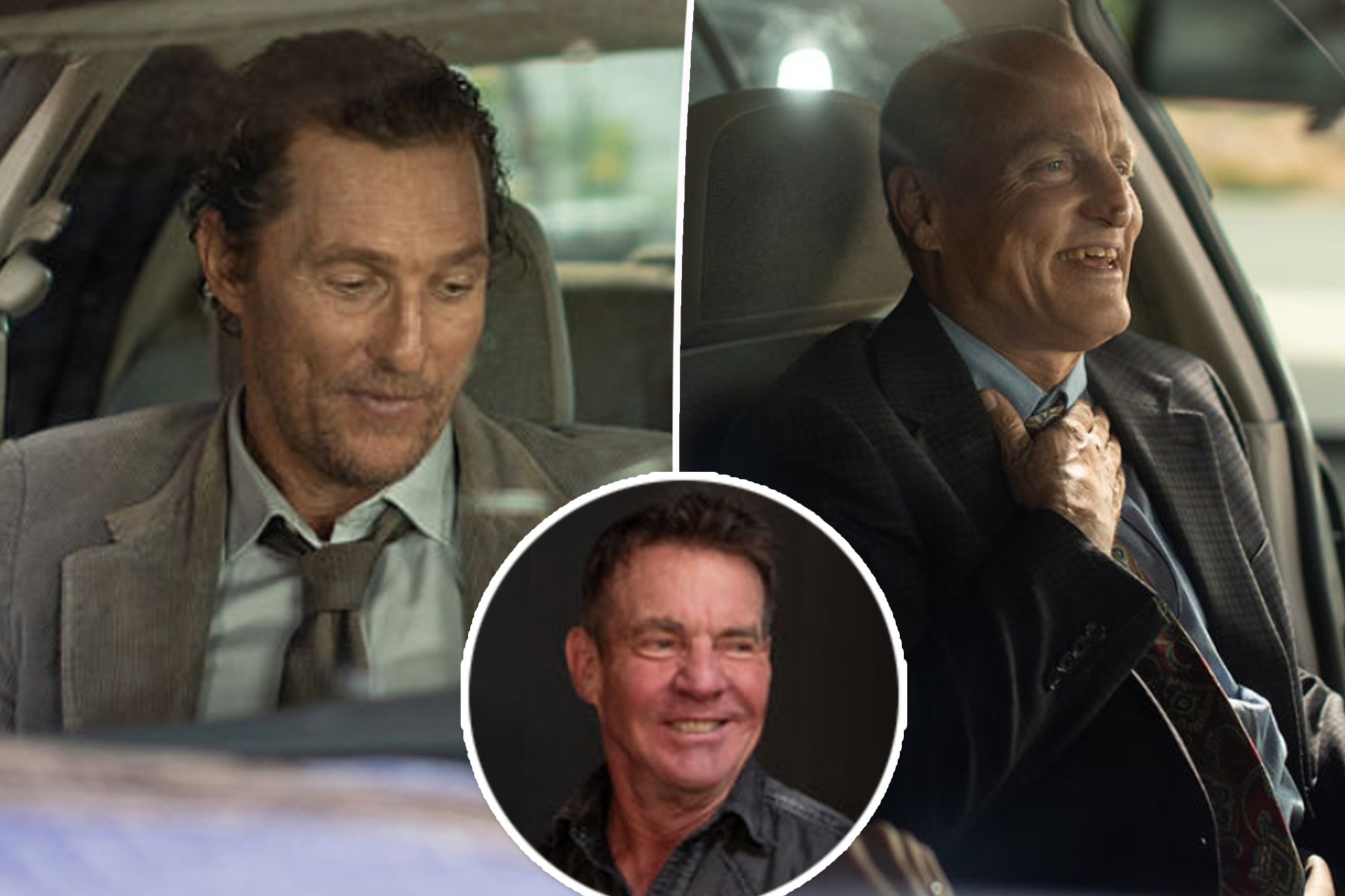 Dennis Quaid gives BTS look at Matthew McConaughey, Woody Harrelson ad: Texas wants to be ‘the ...