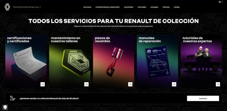 Renault The Originals Services