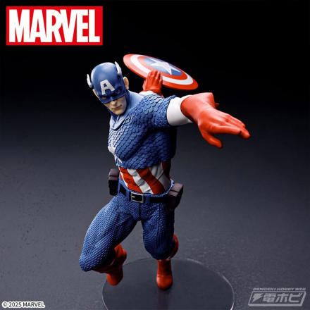 キャプテン・アメリカ」のリアルフィギュアがセガプライズに推参