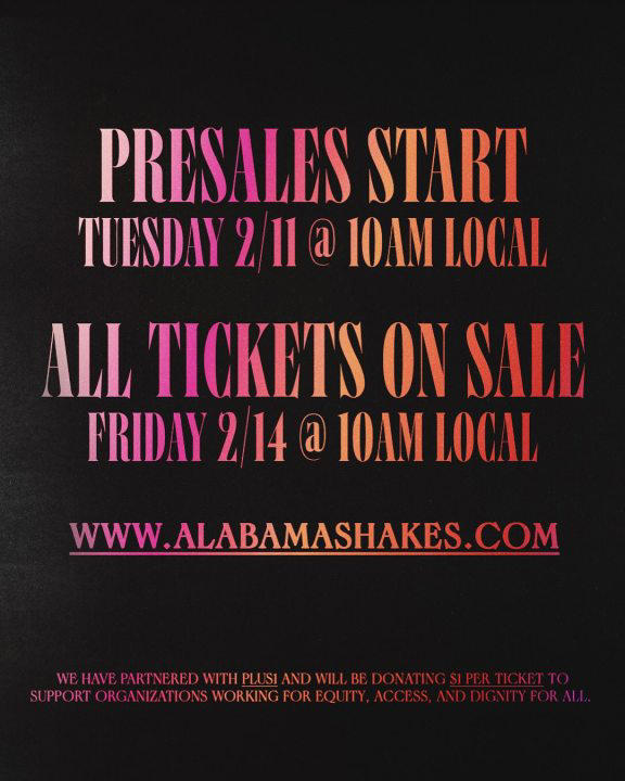 Alabama Shakes announces 2025 tour