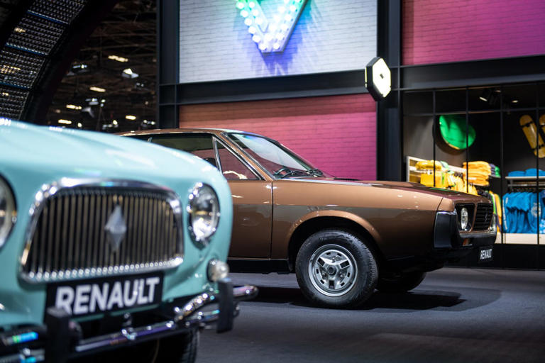 Renault clásicos en Retromobile