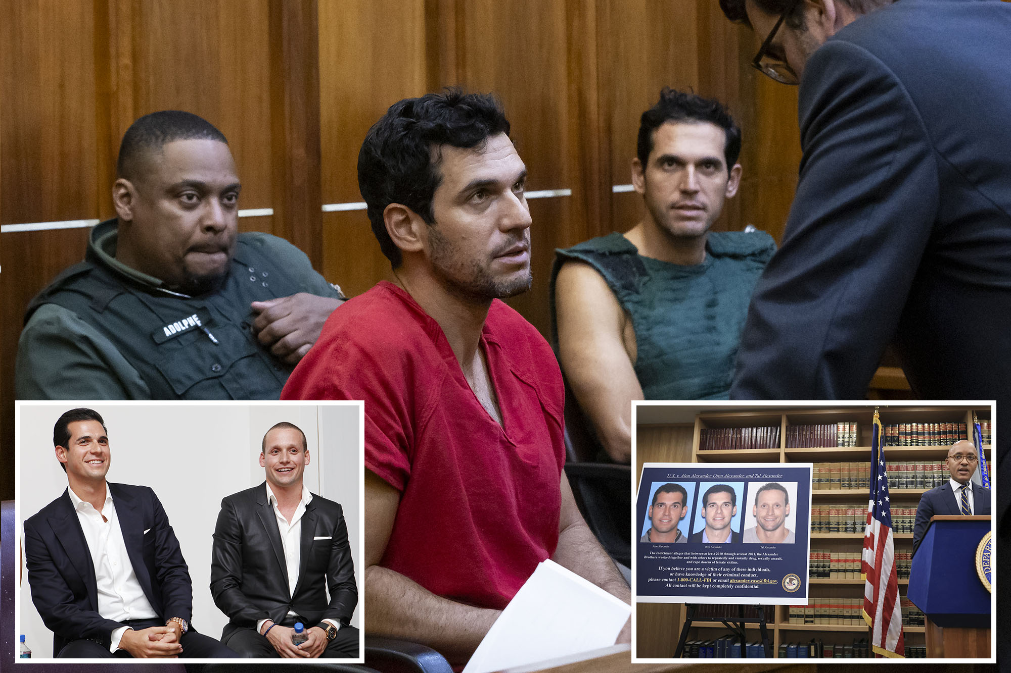 Alexander brothers to face more charges after 60 women accuse them of ...