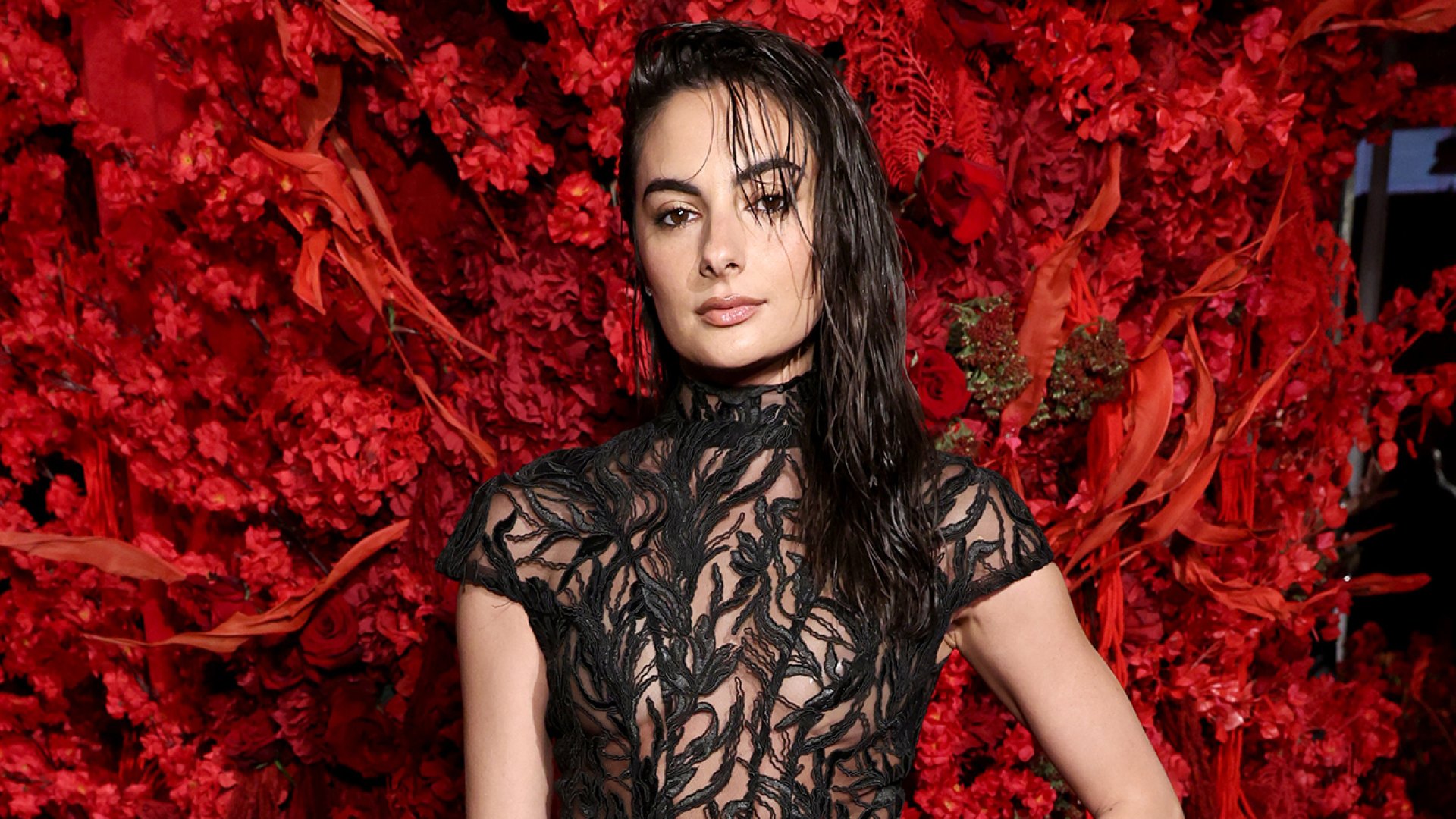 Paige DeSorbo Shows Off Her Curves in a Naked Dress in New York City