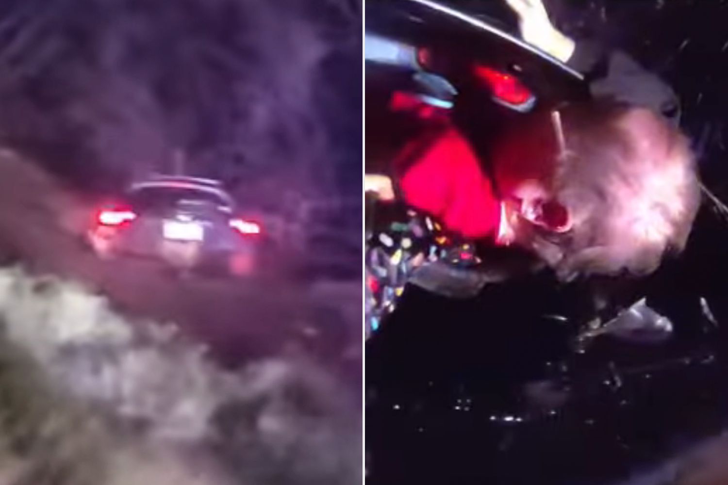 California Deputy Breaks Window to Rescue Driver Trapped in Rising Water