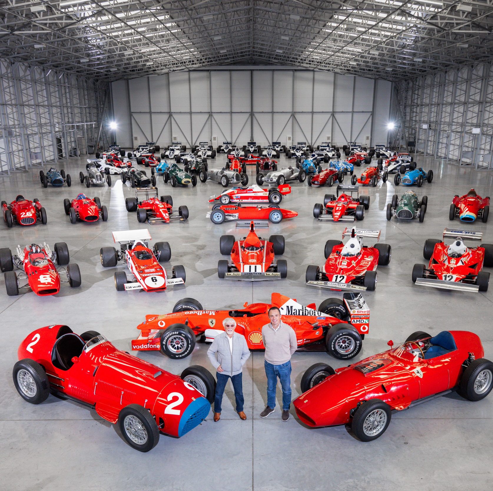 Ecclestone’s car collection is impressive, to say the least