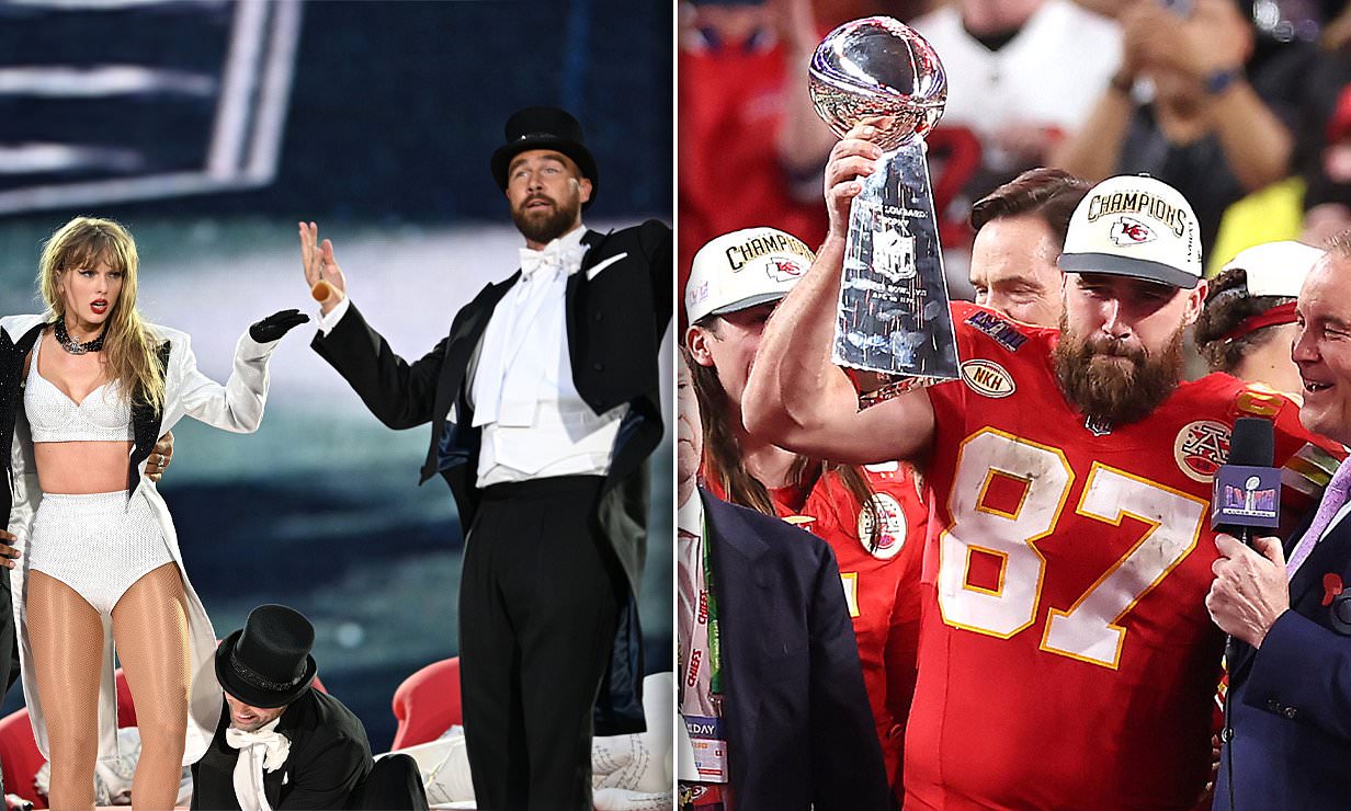 Travis Kelce compares playing in the Super Bowl to performing with