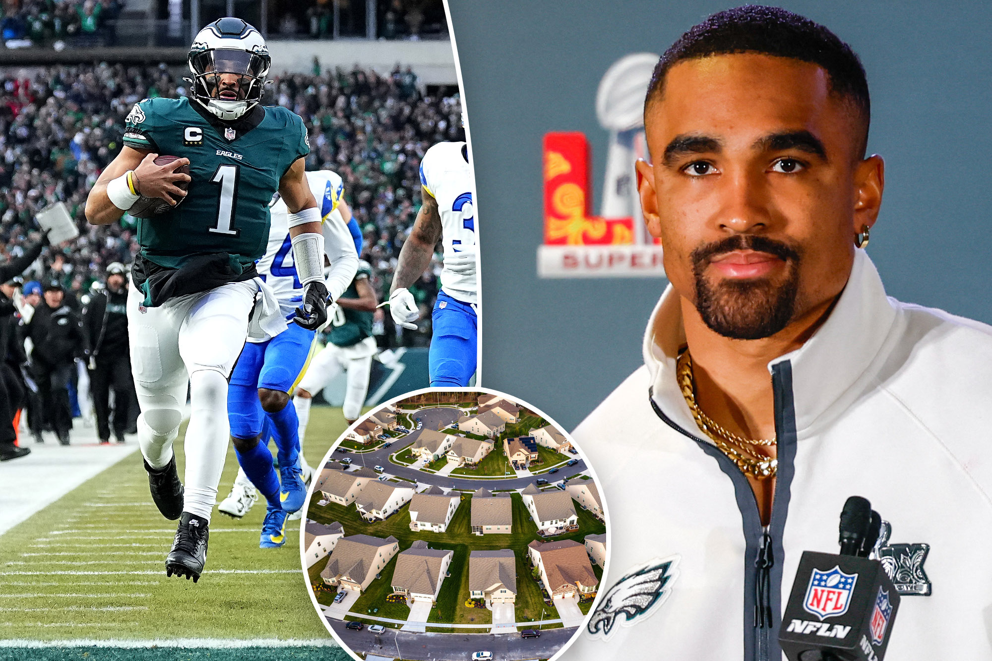 Jalen Hurts lives in a 2,000permonth rental despite his 255M