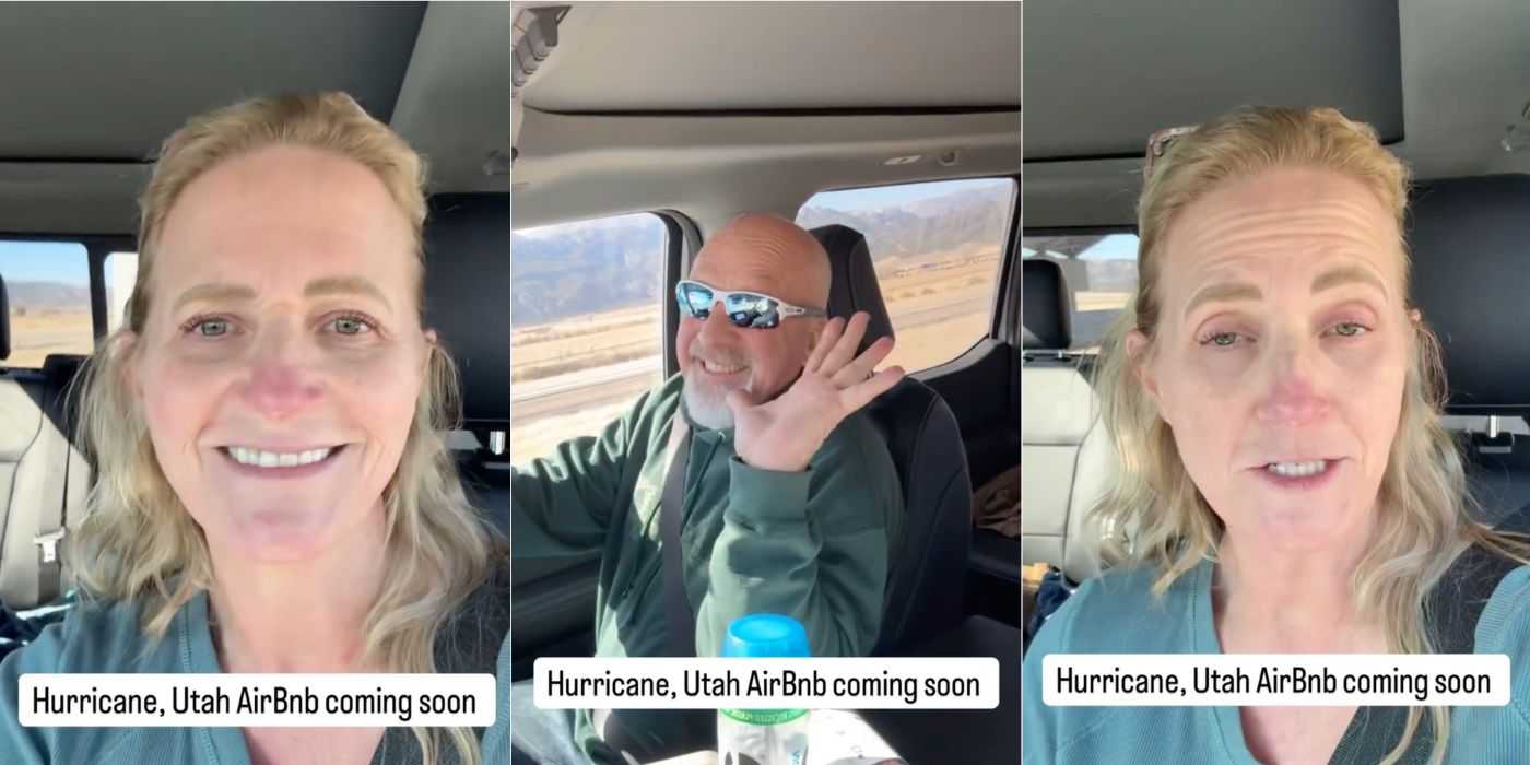 Christine Brown David Woolley Sister Wives Instagram Story about new Airbnb