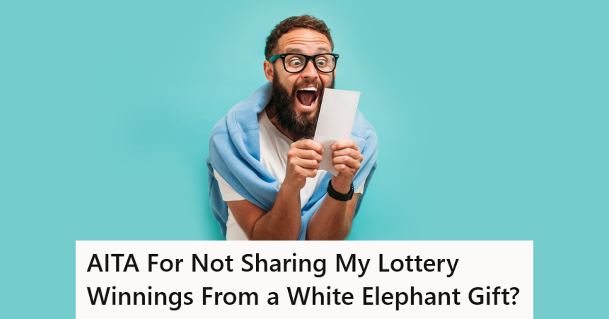 He Tried To Keep His White Elephant Lottery Winnings Quiet, But When