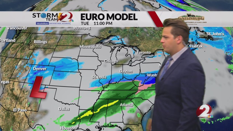 Consistent temperatures, when could we see some winter weather?