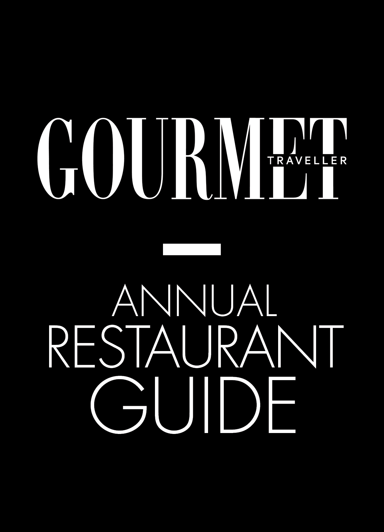 How the Gourmet Traveller Annual Restaurant Guide works