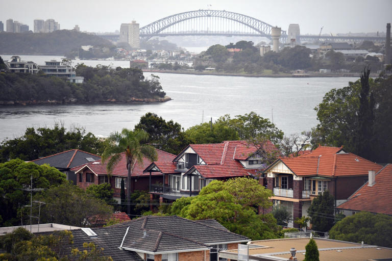 A neighbourhood in Sydney. Photo: EPA-EFE