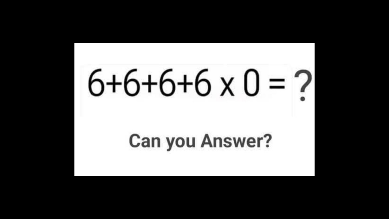 Brain Teaser: Solve This Math Puzzle If You Are Smart Enough Mathematician!