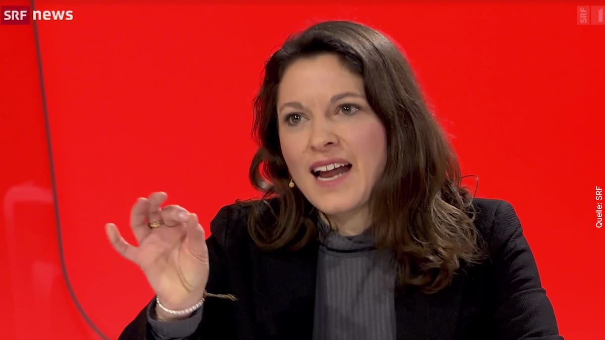 SP-Präsidentin gibt SVP-Dreinredner Dettling Saures: «Männer wie Sie ...