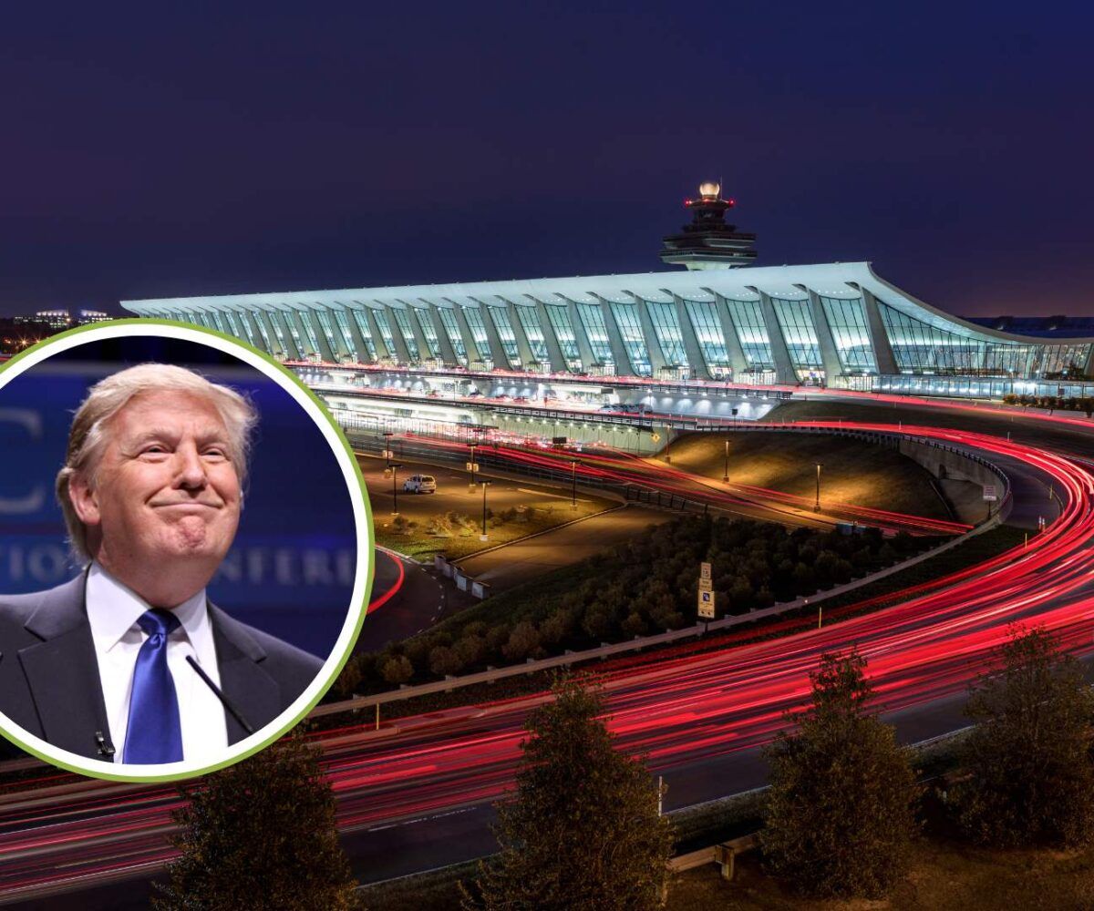 Major Washington airport to be named after Donald Trump?(01)