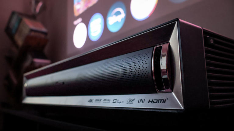 Forget OLED — this new laser projector beams a whopping 300-inch image ...