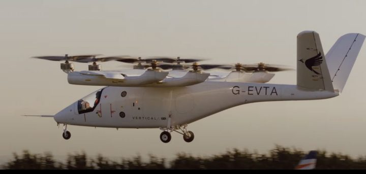 Taxi volant : Vertical Aerospace lève 90 millions de dollars