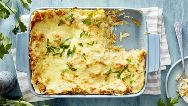 Veggies first: Gemüse-Lasagne mit Kohlrabi