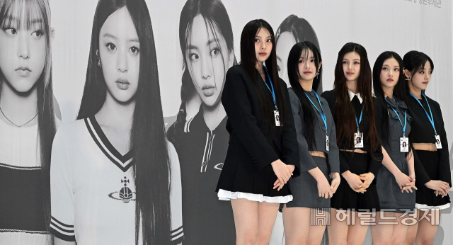 걸그룹 뉴진스. [이상섭 기자]