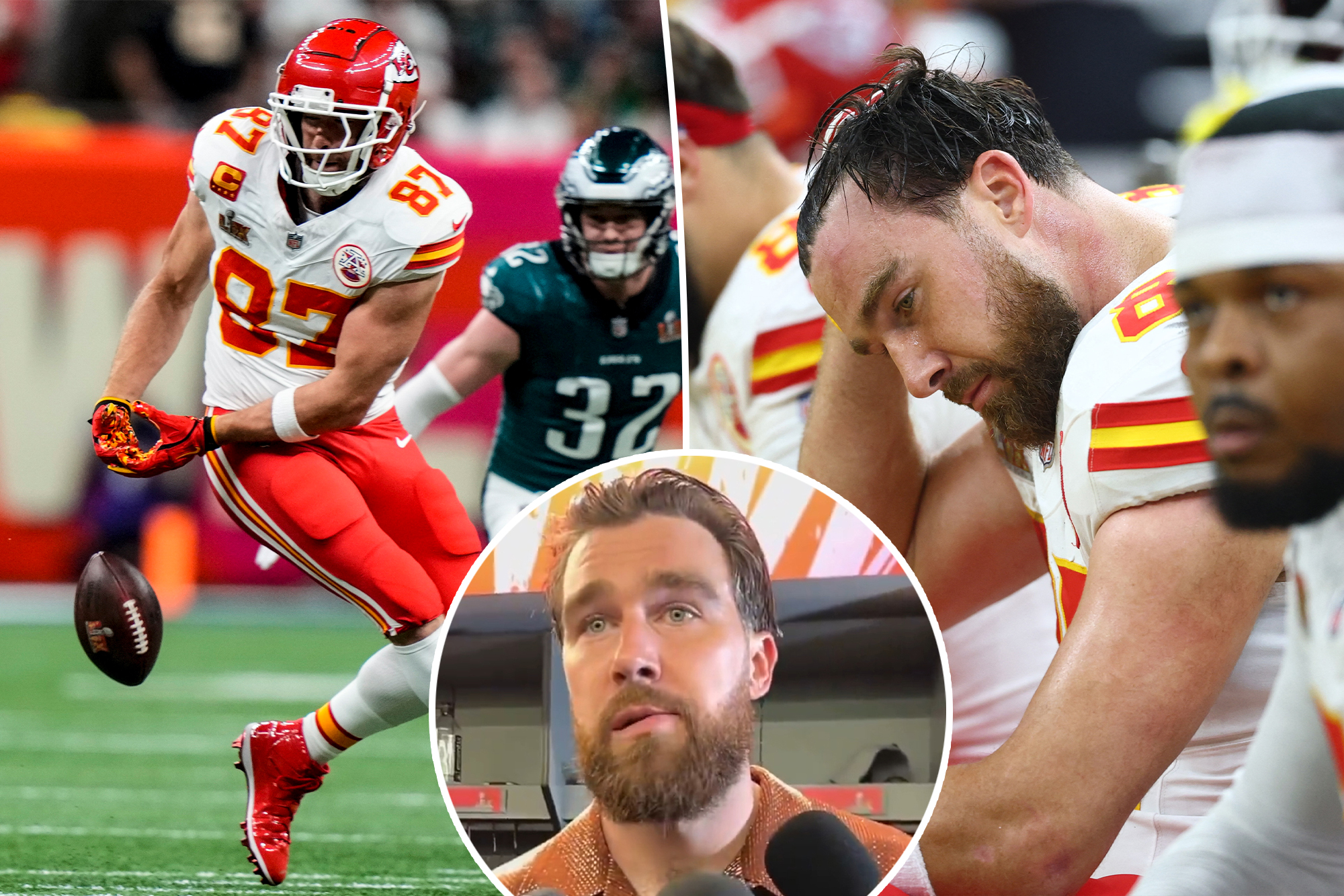 Travis Kelce says Chiefs didn’t have a ‘spark’ in Super Bowl 2025 loss