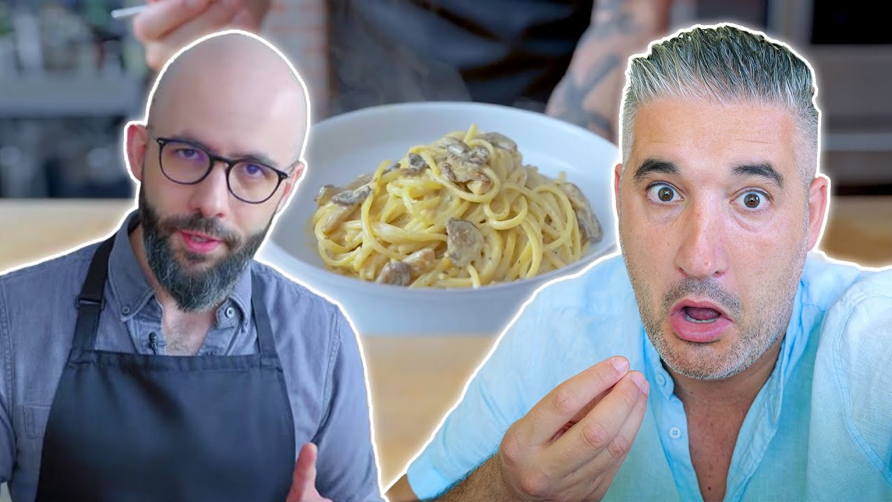 Italian Chef Reacts to SPAGHETTI CARBONARA