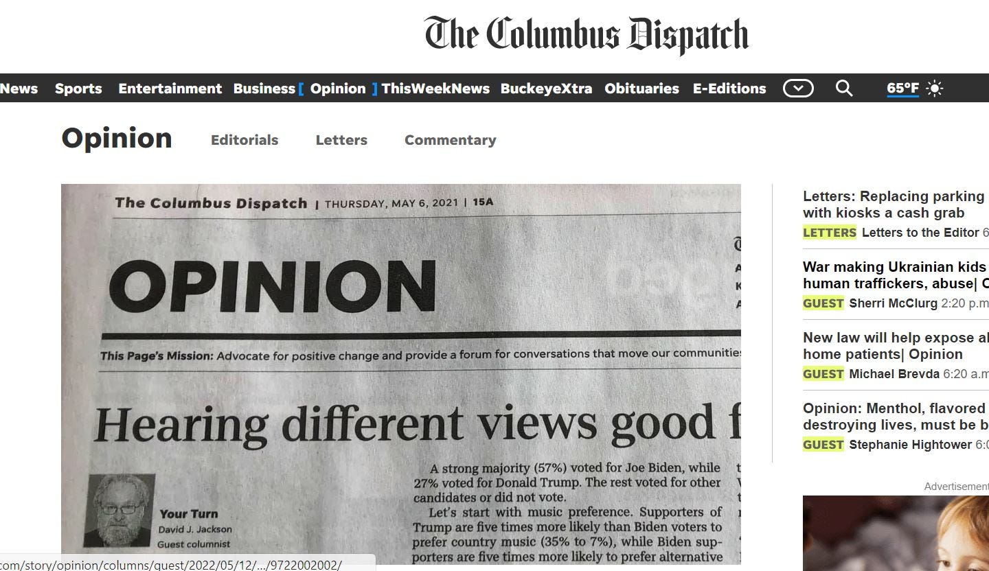 How to submit guest opinion columns to the Columbus Dispatch