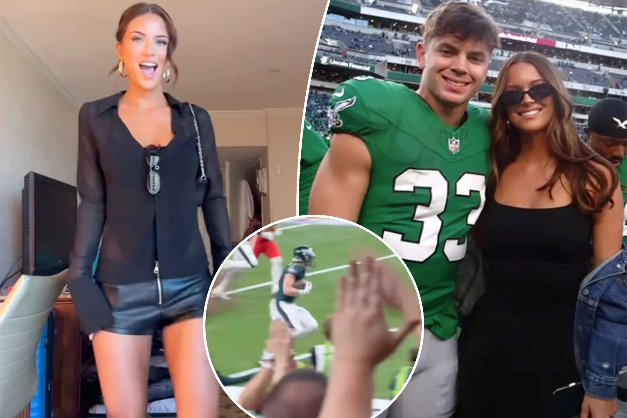 Cooper DeJean’s girlfriend celebrates Eagles rookie’s epic Super Bowl