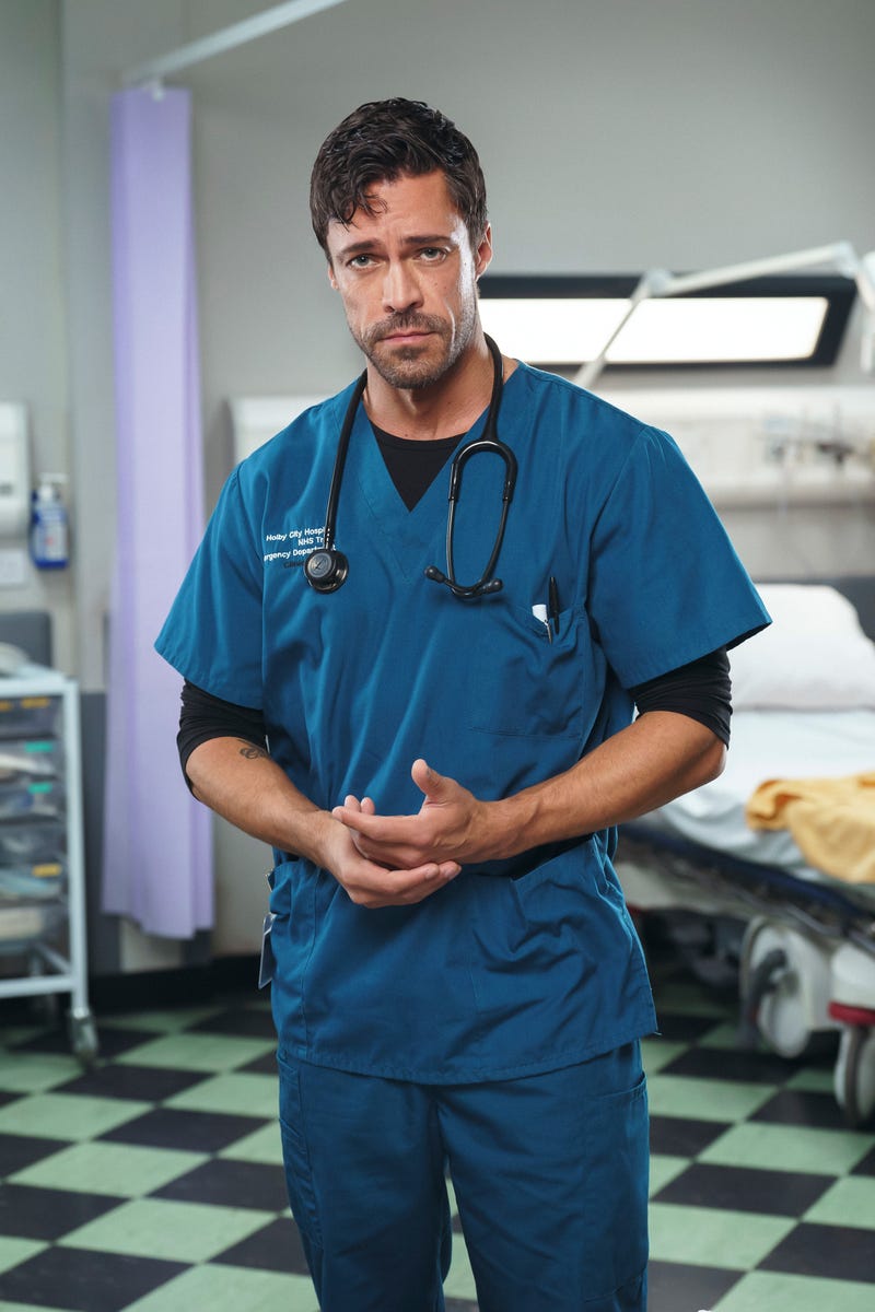 Olly Rix as Flynn Byron, Casualty