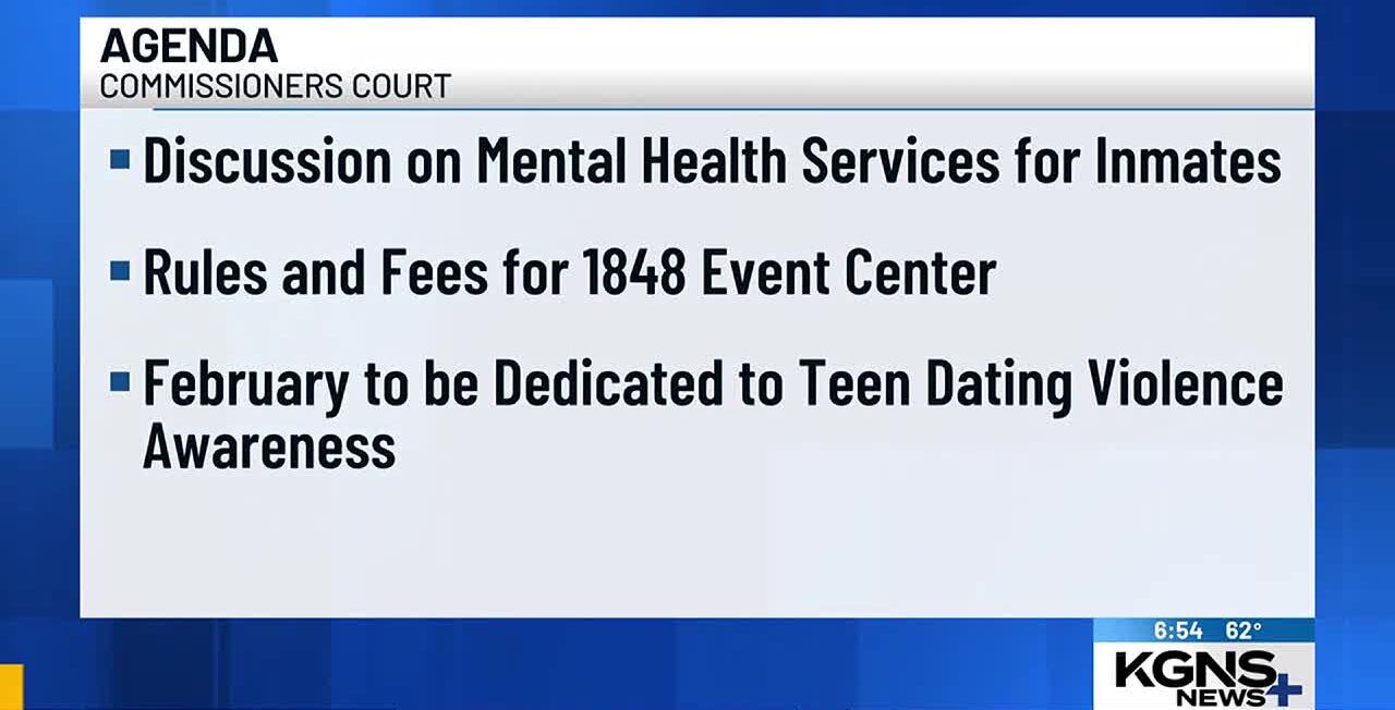 Webb County Commissioners Court Monday agenda