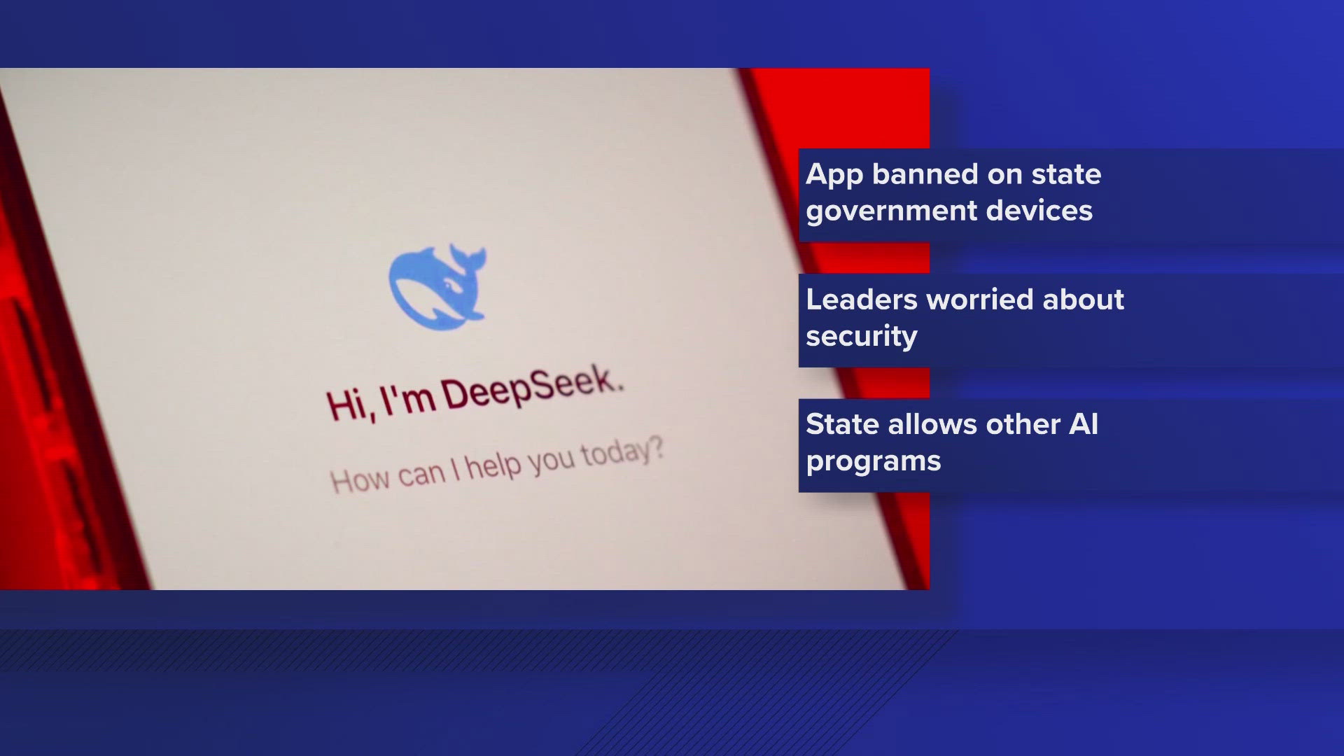 NYS Governor Hochul bans AI app 'Deepseek'