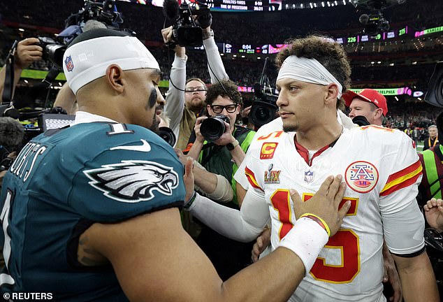 Mahomes had a lackluster game and never led as the Chiefs struggled mightily on offense