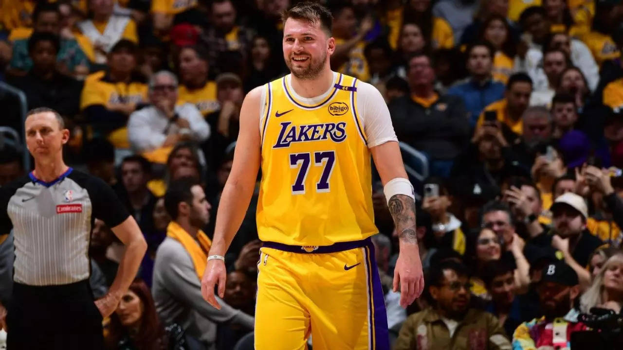 Image for Luka Doncic's Los Angeles Lakers Debut Jersey: A $1 Million Treasure?