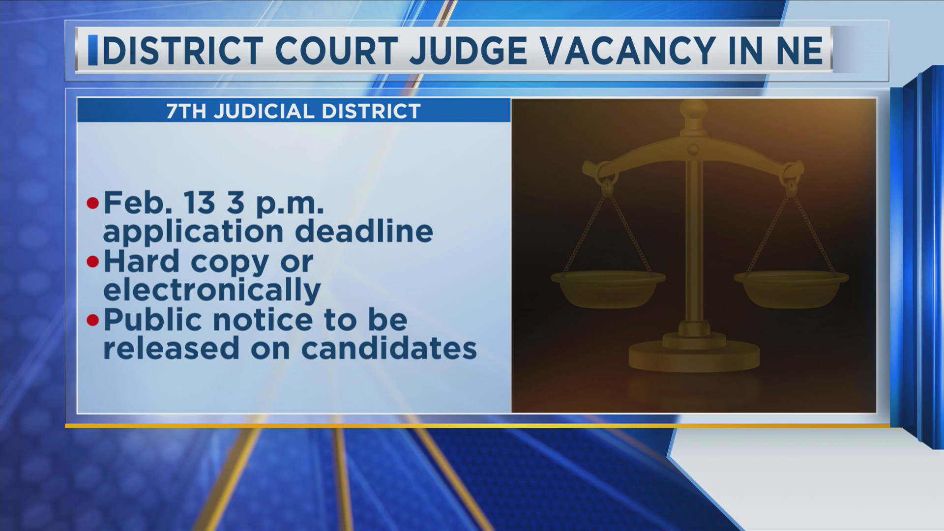 District Court Judge Vacancy In Nebraska District Court Judge Vacancy In Nebraska