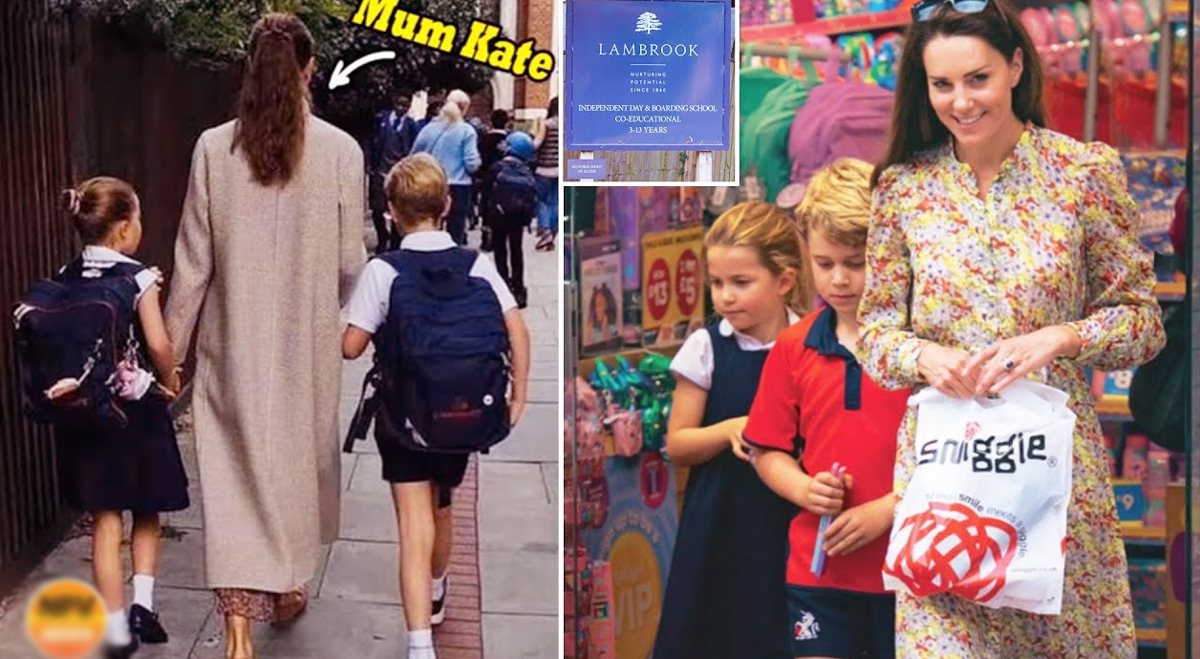 Kate đưa đón các con và đi mua sắm. Ảnh: NPV