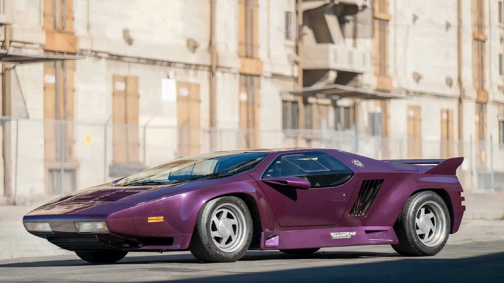 Purple 1991 Vector W8