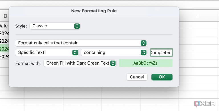 Here is how I use conditional formatting during project management in Excel