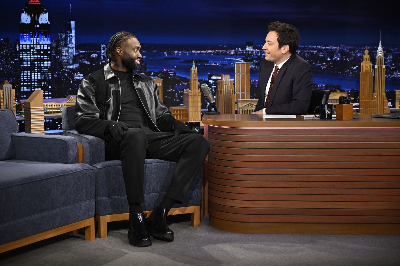 The best moments from Jaylen Brown’s appearance on The Tonight Show