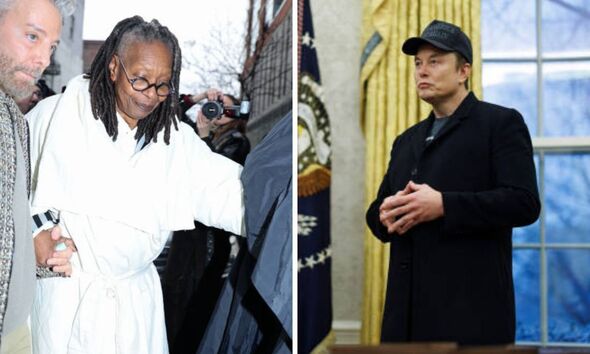 Whoopi Goldberg says 'nobody elected you Elon Musk' as fans slam 'he doesn't even go here'