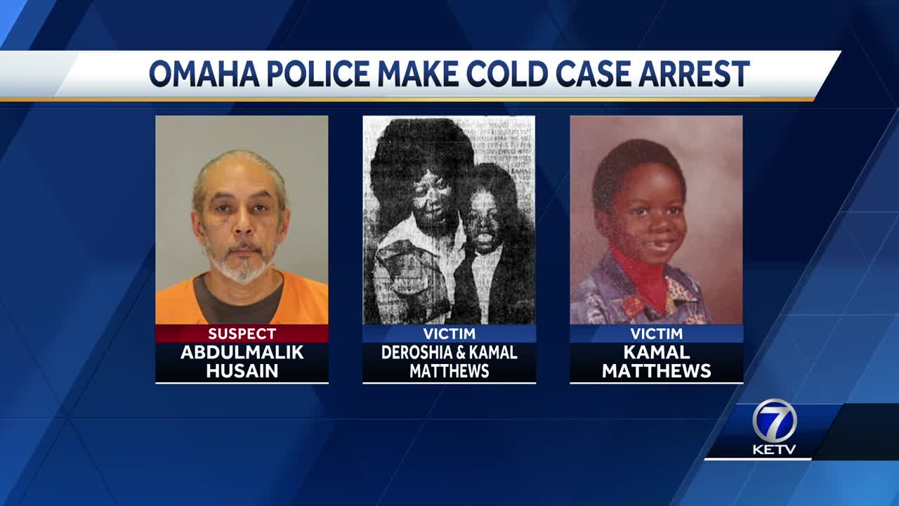 Omaha police make an arrest in double homicide cold case from 1979