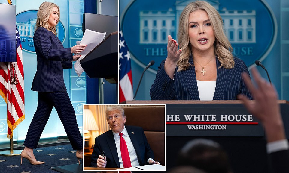 Karoline Leavitt warns reporters who 'lie' will be held accountable