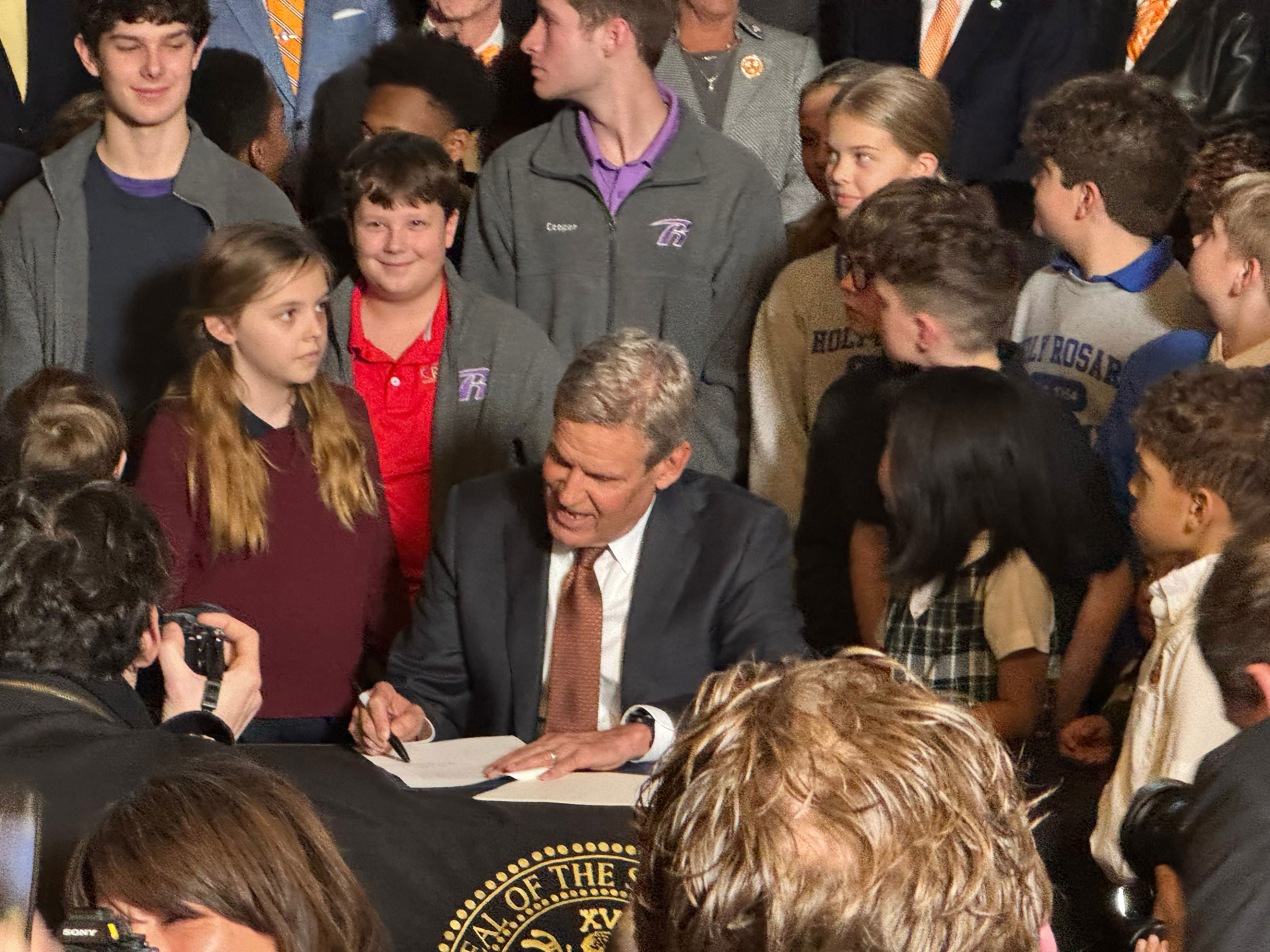 Gov. Bill Lee downplays transparency concerns about Tennessee school ...