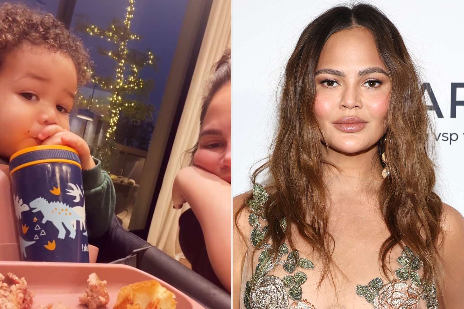 Chrissy Teigen Shares Relatable Parenting Mealtime Moment with Her