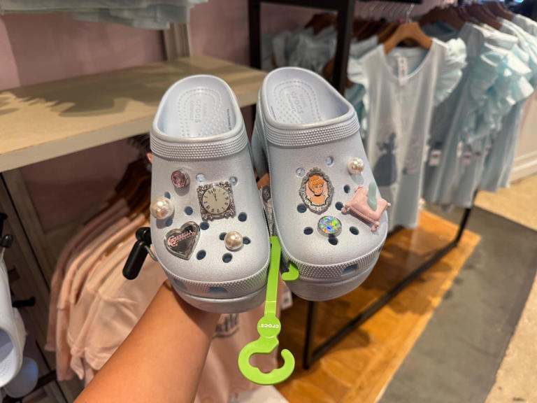 New Cinderella Platform Crocs Available at Walt Disney World