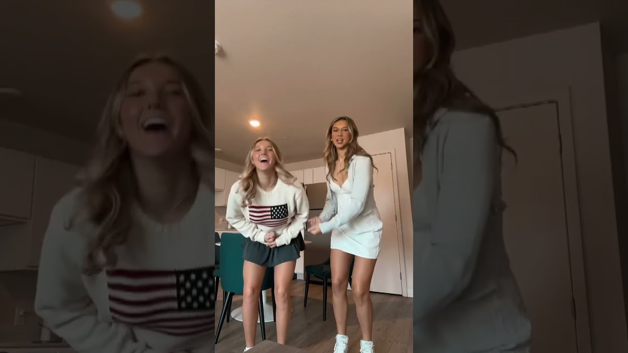 Gymnast Sisters Face Off In Dance