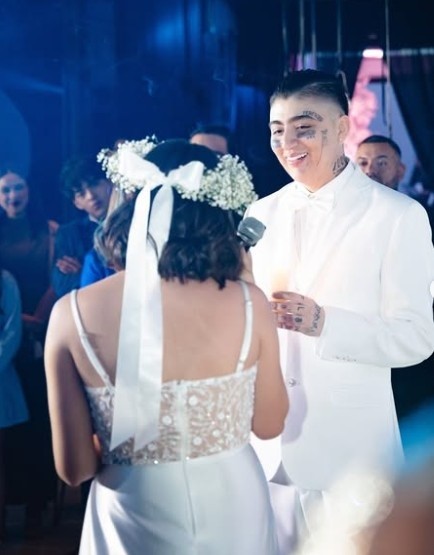 Dani Flow se casa con Jocelyne y un día después de la boda, Valeria dijo adiós. Foto: Instagram.