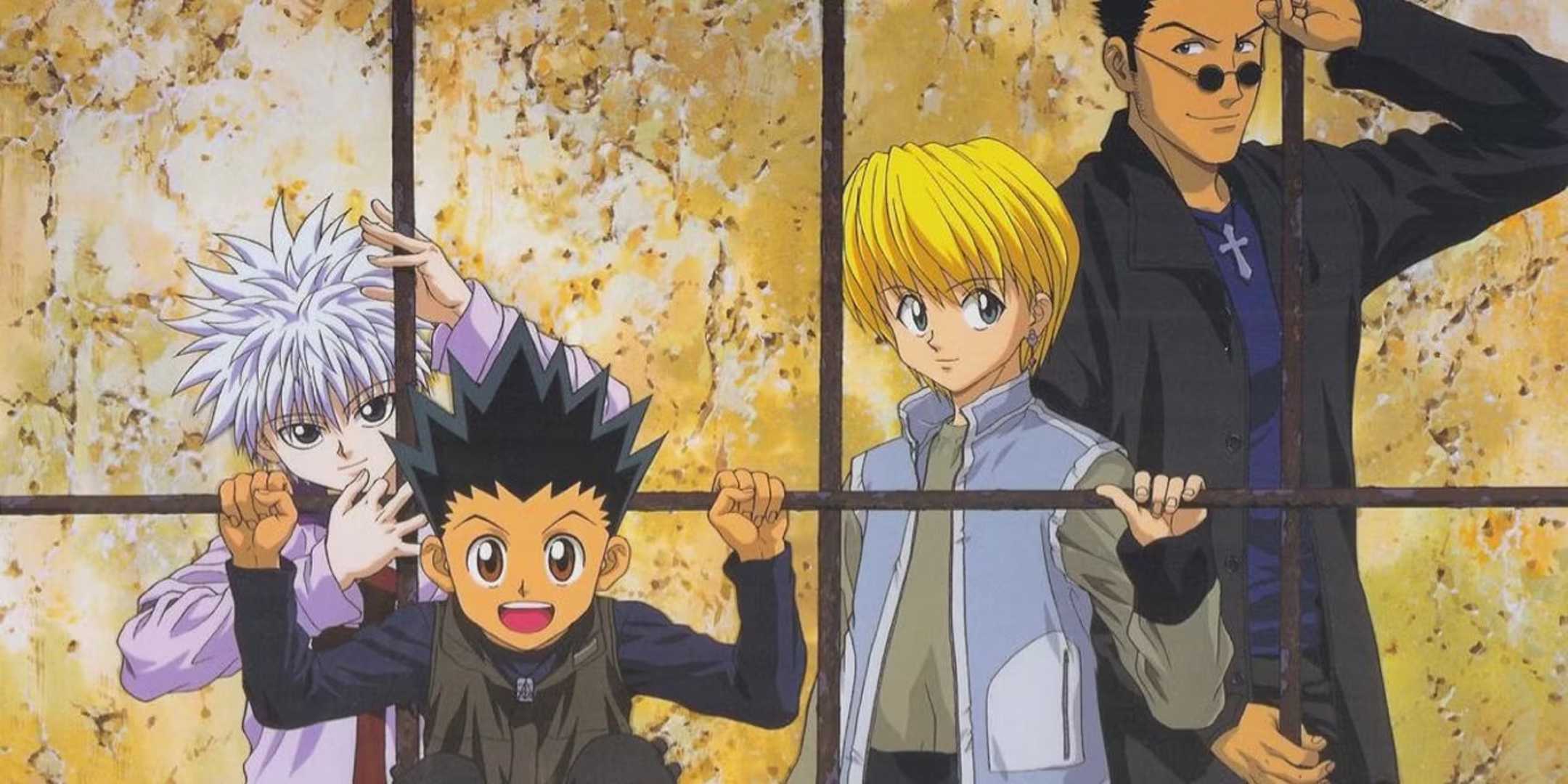 Hunter x Hunter 1999's main cast poses together