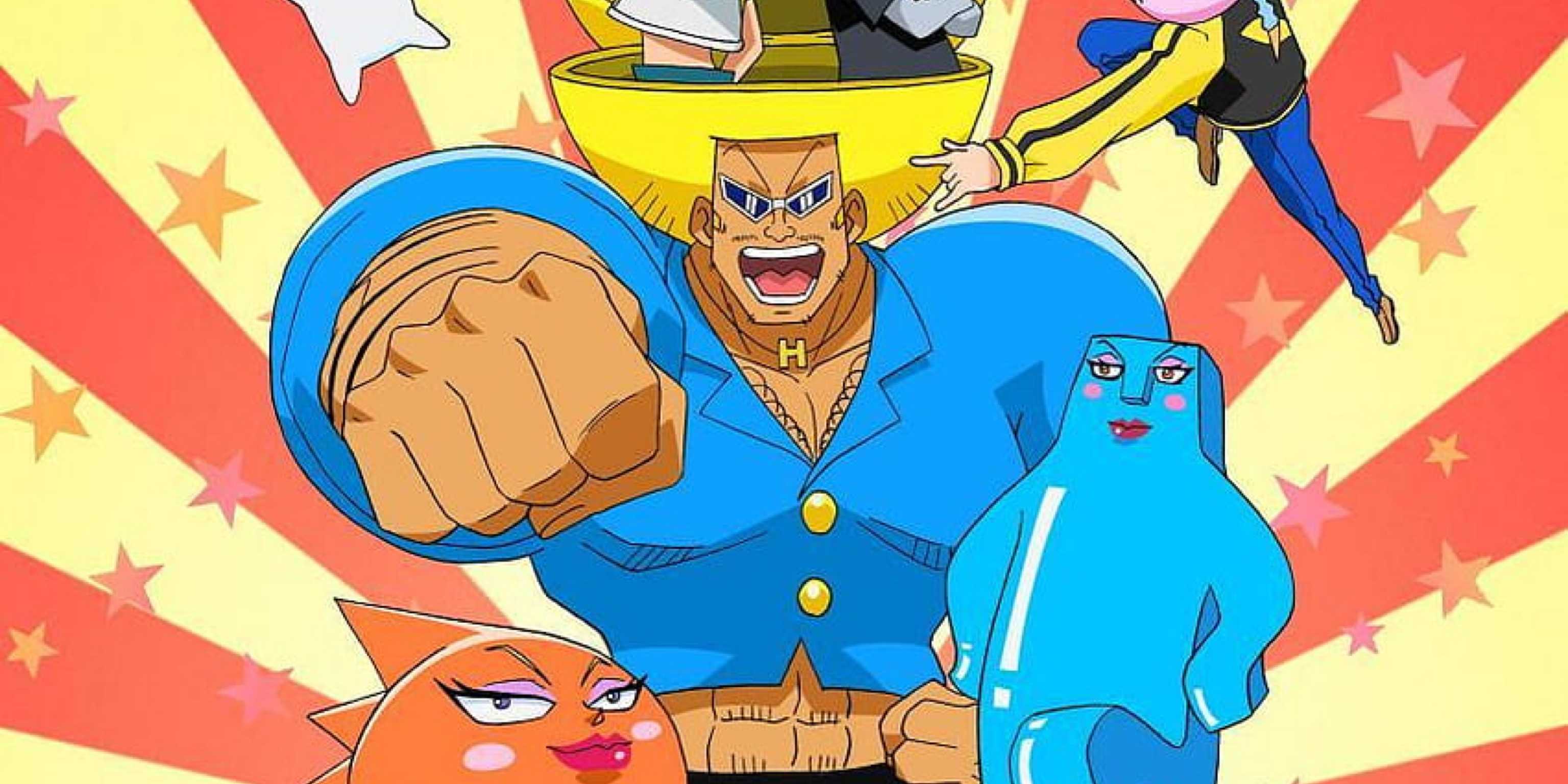 Bobobo-bo Bo-bobo's head opens up to release chaos in Bobobo-bo Bo-bobo.