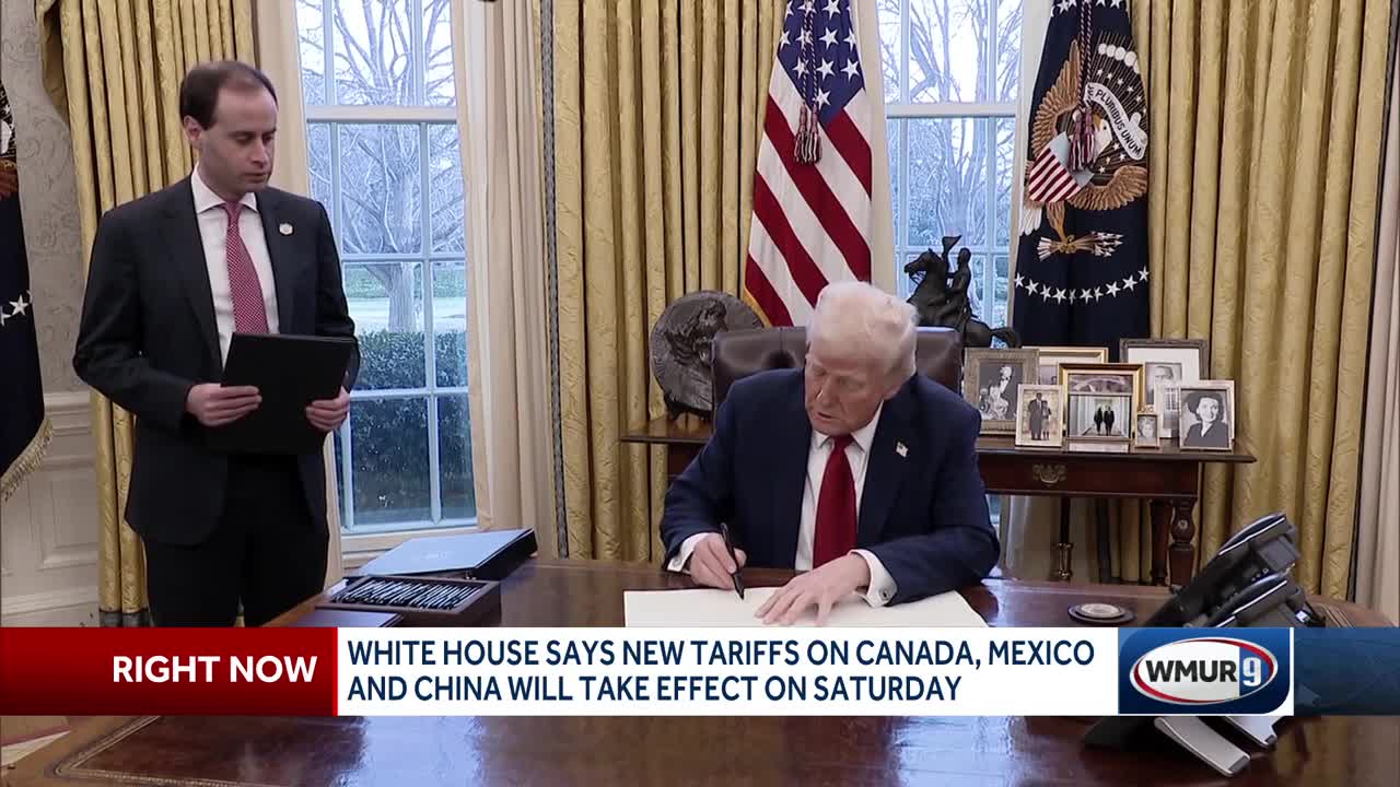 Tariffs set to begin Saturday against Canada, Mexico, China